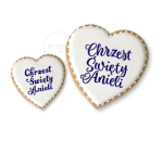 Chrzest Święty + IMIĘ / Szablon na ciastko