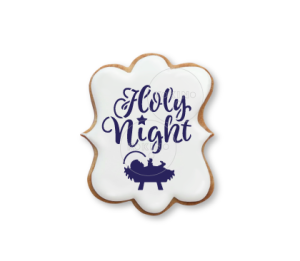 Holy Night / Jezus / Szablon na ciastko