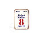 Dzień Kobiet / Kartka kalendarza / Szbalon na ciasko