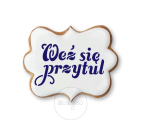 Weź się przytul / Napis / Szablon na ciastko