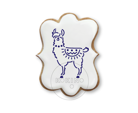 Lama / Szablon na ciastko