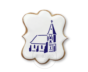 Kościół / Szablon na ciastko
