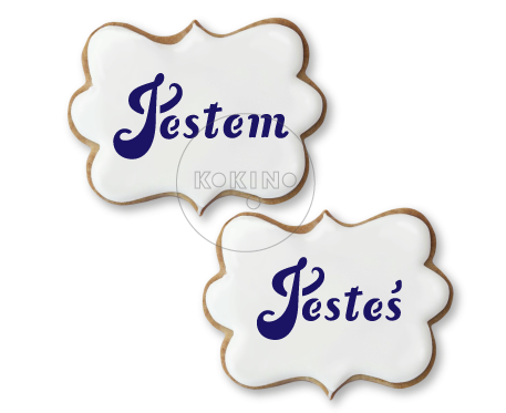 Jestem - Jesteś / Napis