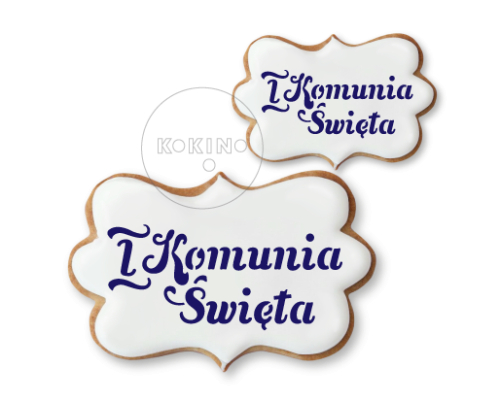 I Komunia Święta / 2 napisy