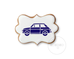 Maluch / Fiat 126 p / Szablon na ciastko