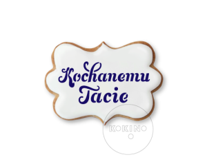 Kochanemu tacie / Napis / Szablon na ciastko