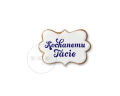 Kochanemu tacie / Napis / Szablon na ciastko