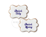 Dzień Mamy i Taty / 2 napisy / Szablon na ciastko