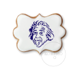 Albert Einstein / Szablon na ciastko