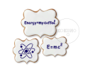 Fizyka / Wzór e=mc2 / Atom