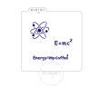 Fizyka / Wzór e=mc2 / Atom