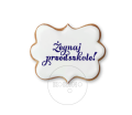 Żegnaj przedszkole / Szablon na ciastko