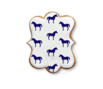 Koń / Tło / Szablon na ciastko